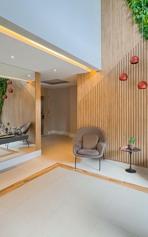 Apartamento à venda com 83m², 2 quartos e 1 vaga Apartamento à venda com 83m², 2 quartos e 1 vagaHall social