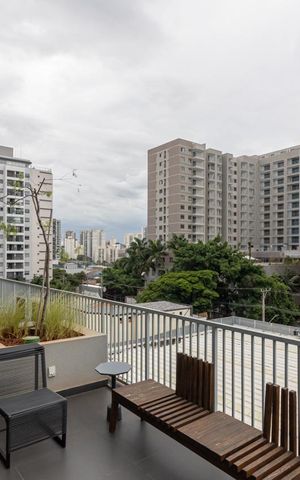 Apartamento à venda com 21m², 1 quarto e sem vaga Apartamento à venda com 21m², 1 quarto e sem vagaÁrea externa