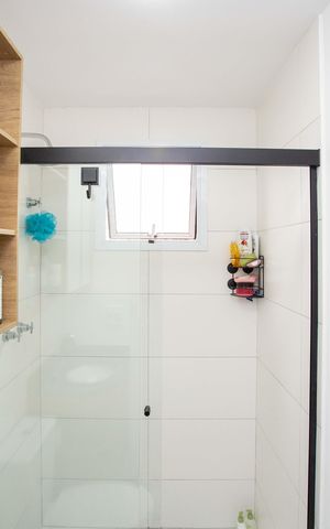 Apartamento à venda com 55m², 2 quartos e 1 vagaBanheiro da Suíte