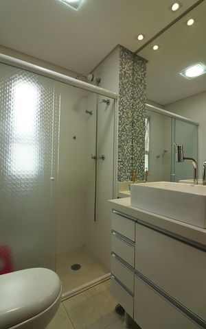Apartamento à venda com 82m², 3 quartos e 2 vagasBanheiro Social
