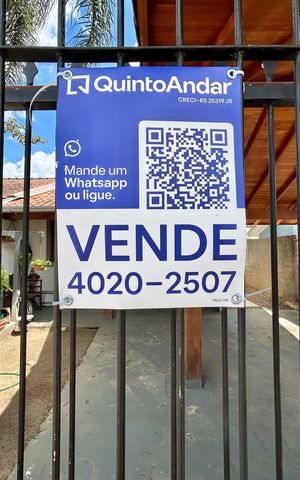 Casa à venda com 60m², 2 quartos e 2 vagas Casa à venda com 60m², 2 quartos e 2 vagasPlaca