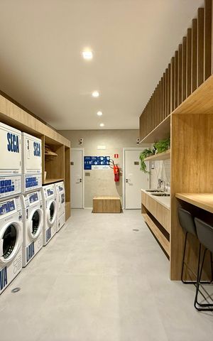 Studio à venda com 29m², 0 quarto e sem vaga Studio à venda com 29m², 0 quarto e sem vagaLavanderia
