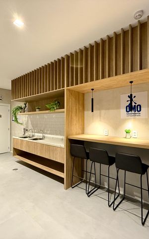Studio à venda com 29m², 0 quarto e sem vaga Studio à venda com 29m², 0 quarto e sem vagaLavanderia