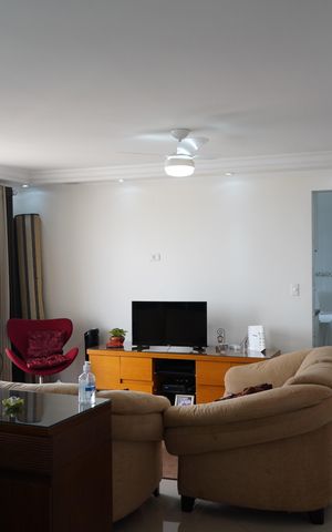 Apartamento para alugar com 214m², 5 quartos e 3 vagasSala