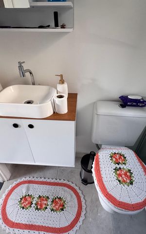 Apartamento para alugar com 44m², 2 quartos e 1 vaga Apartamento para alugar com 44m², 2 quartos e 1 vagaBanheiro Social