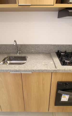 Apartamento para alugar com 40m², 2 quartos e sem vagaCozinha