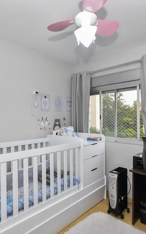 Apartamento à venda com 147m², 4 quartos e 2 vagasQuarto 3