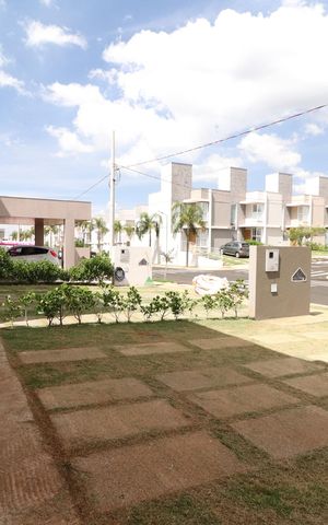 Casa de condomínio para alugar com 81m², 3 quartos e 2 vagasPlaca