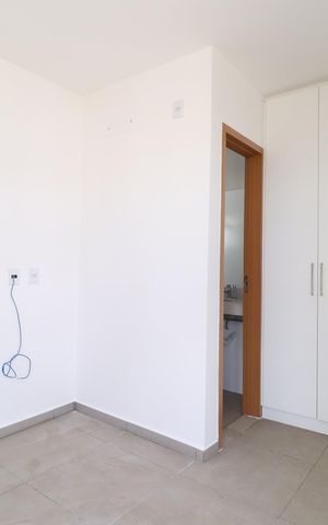 Casa de condomínio para alugar com 81m², 3 quartos e 2 vagasSuíte 1
