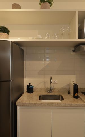 Apartamento para alugar com 26m², 1 quarto e sem vagaCozinha