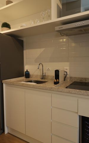 Apartamento para alugar com 26m², 1 quarto e sem vagaCozinha