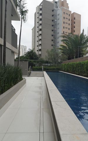 Apartamento para alugar com 26m², 1 quarto e sem vagaÁrea comum - Piscina