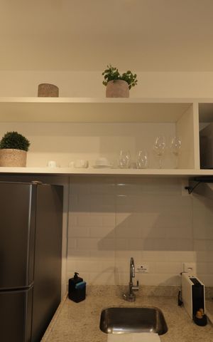 Apartamento para alugar com 26m², 1 quarto e sem vagaCozinha