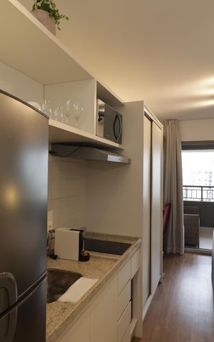 Apartamento para alugar com 26m², 1 quarto e sem vagaCozinha