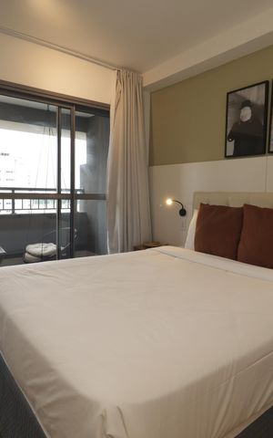 Apartamento para alugar com 26m², 1 quarto e sem vagaStudio