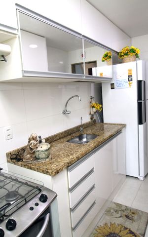 Apartamento à venda com 60m², 2 quartos e 1 vagaCozinha