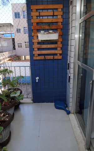 Apartamento à venda com 60m², 2 quartos e 1 vagaVaranda