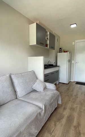 Apartamento à venda com 27m², 1 quarto e sem vaga Apartamento à venda com 27m², 1 quarto e sem vagaSala