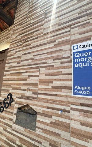 Casa para alugar com 65m², 1 quarto e sem vaga Casa para alugar com 65m², 1 quarto e sem vagaFachada + Placa