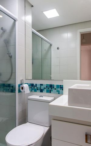 Apartamento à venda com 40m², 1 quarto e 1 vaga Apartamento à venda com 40m², 1 quarto e 1 vagaBanheiro