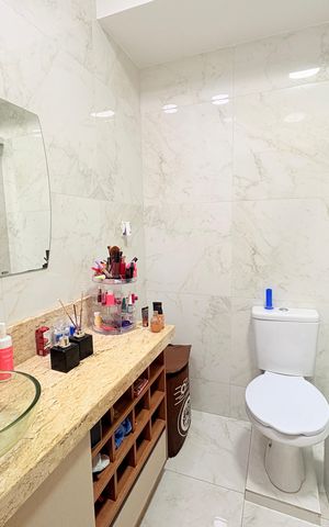 Apartamento à venda com 60m², 2 quartos e 1 vagaBanheiro Social
