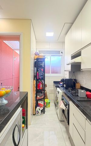 Apartamento à venda com 60m², 2 quartos e 1 vagaCozinha