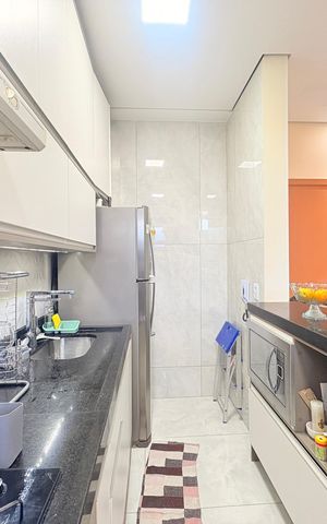 Apartamento à venda com 60m², 2 quartos e 1 vagaCozinha