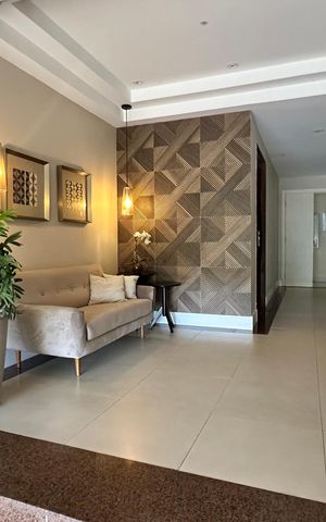 Apartamento à venda com 240m², 3 quartos e 3 vagas Apartamento à venda com 240m², 3 quartos e 3 vagasHall social