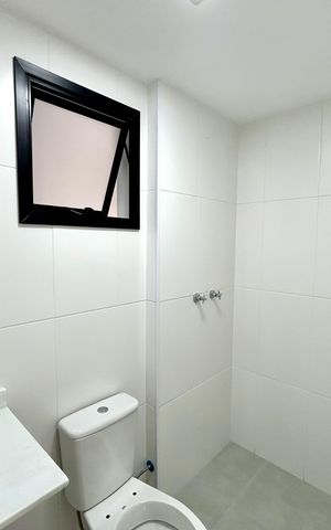 Apartamento à venda com 89m², 3 quartos e 2 vagas Apartamento à venda com 89m², 3 quartos e 2 vagasBanheiro 1