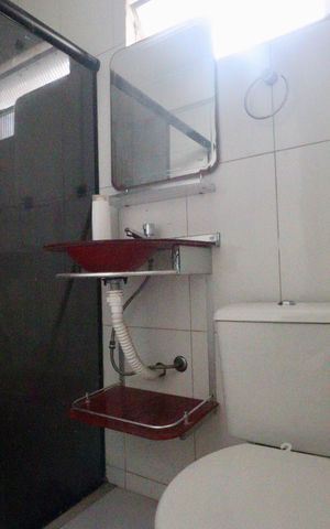 Apartamento para alugar com 57m², 2 quartos e sem vaga Apartamento para alugar com 57m², 2 quartos e sem vagaBanheiro