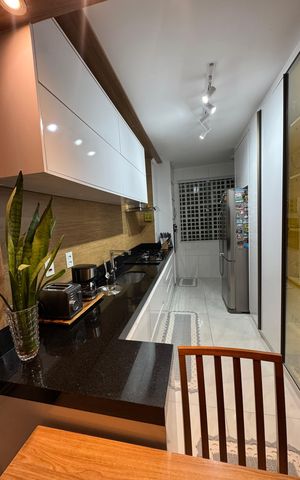 Apartamento à venda com 70m², 3 quartos e 3 vagas Apartamento à venda com 70m², 3 quartos e 3 vagasCozinha