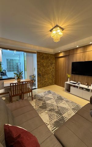 Apartamento à venda com 70m², 3 quartos e 3 vagas Apartamento à venda com 70m², 3 quartos e 3 vagasSala