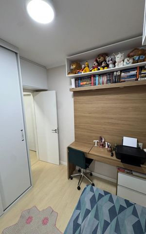 Apartamento à venda com 70m², 3 quartos e 3 vagas Apartamento à venda com 70m², 3 quartos e 3 vagasQuarto 2
