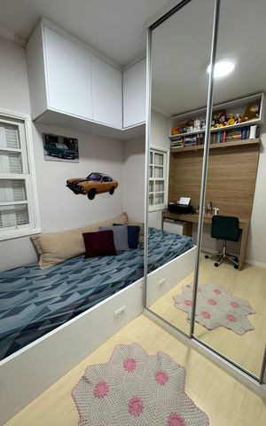 Apartamento à venda com 70m², 3 quartos e 3 vagas Apartamento à venda com 70m², 3 quartos e 3 vagasQuarto 2
