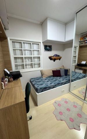 Apartamento à venda com 70m², 3 quartos e 3 vagas Apartamento à venda com 70m², 3 quartos e 3 vagasQuarto 2