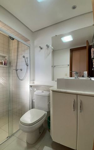 Apartamento à venda com 115m², 4 quartos e 4 vagasBanheiro da Suíte 2