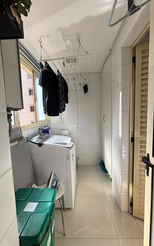 Apartamento à venda com 115m², 4 quartos e 4 vagasÁrea de Serviço