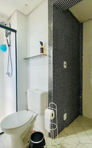 Apartamento à venda com 91m², 3 quartos e 2 vagas Apartamento à venda com 91m², 3 quartos e 2 vagasBanheiro 1