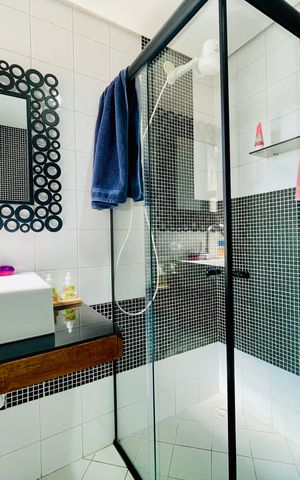 Apartamento à venda com 91m², 3 quartos e 2 vagas Apartamento à venda com 91m², 3 quartos e 2 vagasBanheiro 2