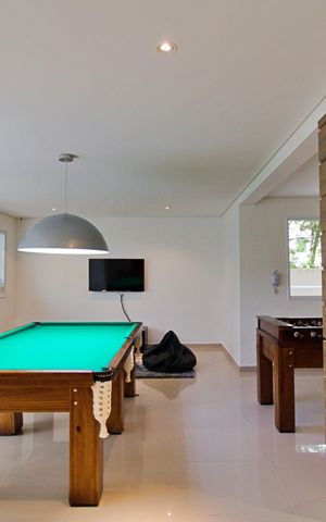 Apartamento à venda com 35m², 1 quarto e 1 vaga Apartamento à venda com 35m², 1 quarto e 1 vagaSalão de jogos