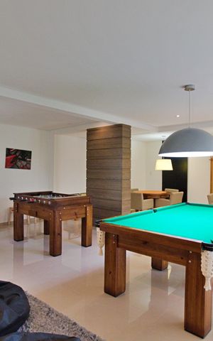 Apartamento à venda com 35m², 1 quarto e 1 vaga Apartamento à venda com 35m², 1 quarto e 1 vagaSalão de jogos