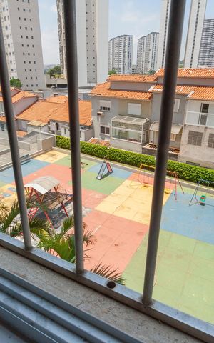 Apartamento para alugar com 56m², 2 quartos e 1 vagaVista do Quarto 2