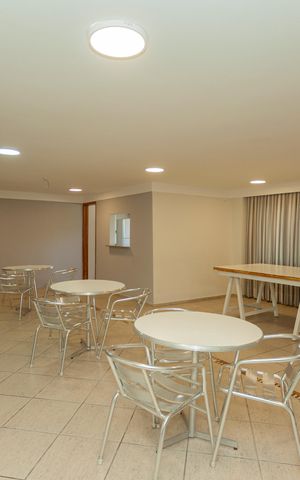 Apartamento para alugar com 56m², 2 quartos e 1 vagaÁrea comum - Salão de festas