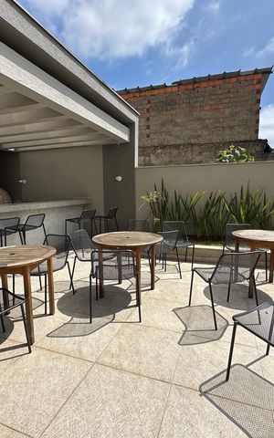 Apartamento à venda com 45m², 1 quarto e 1 vaga Apartamento à venda com 45m², 1 quarto e 1 vagaÁrea comum - Churrasqueira