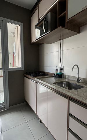 Apartamento à venda com 45m², 1 quarto e 1 vaga Apartamento à venda com 45m², 1 quarto e 1 vagaCozinha