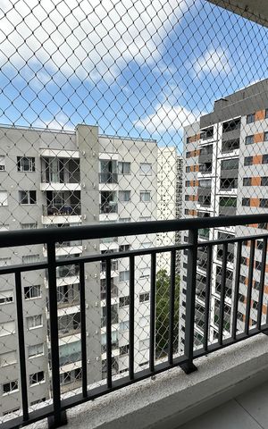 Apartamento à venda com 45m², 1 quarto e 1 vaga Apartamento à venda com 45m², 1 quarto e 1 vagaVaranda