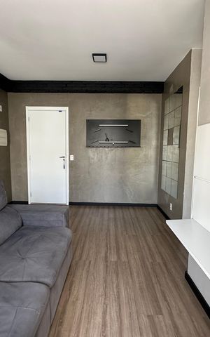 Apartamento à venda com 45m², 1 quarto e 1 vaga Apartamento à venda com 45m², 1 quarto e 1 vagaSala