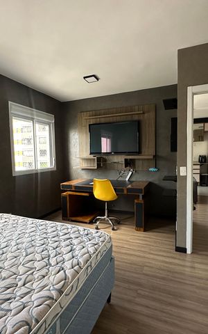 Apartamento à venda com 45m², 1 quarto e 1 vaga Apartamento à venda com 45m², 1 quarto e 1 vagaQuarto