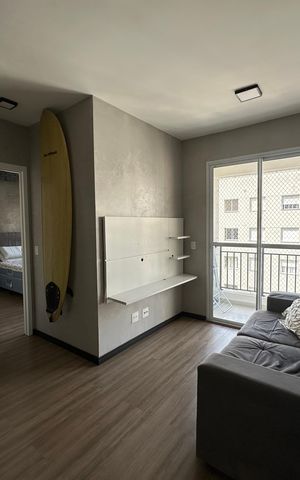 Apartamento à venda com 45m², 1 quarto e 1 vaga Apartamento à venda com 45m², 1 quarto e 1 vagaSala