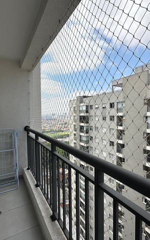 Apartamento à venda com 45m², 1 quarto e 1 vaga Apartamento à venda com 45m², 1 quarto e 1 vagaVaranda